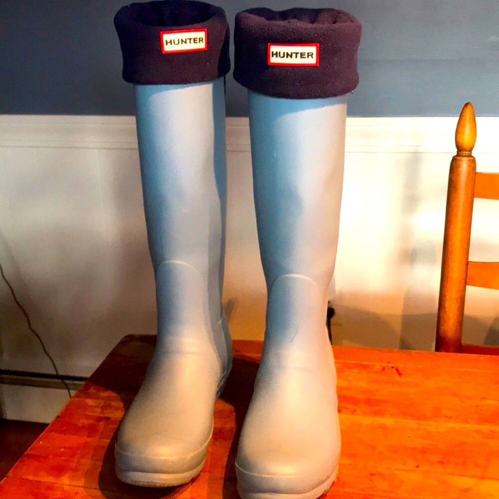 Hunter Womans Tall Boots WITH INSERTS!!